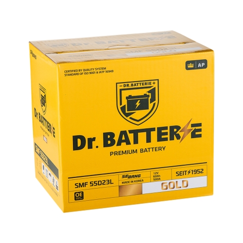 ẮC QUY DR.BATTERIE 12V - 60AH SMF 55D23L