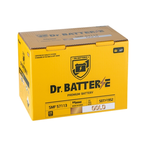 ẮC QUY DR.BATTERIE 12V - 71AH SMF 57113 DIN71(L)