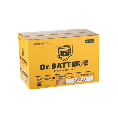 ẮC QUY DR.BATTERIE 12V - 90AH SMF 150D31R