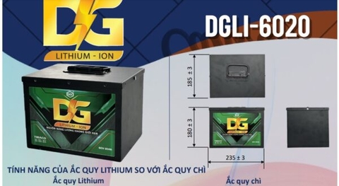 PIN LITHIUM-LFP ĐỨC GIANG 60V - 20AH DGLI-6020
