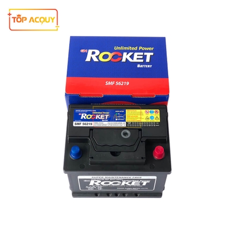ẮC QUY ROCKET 12V - 62AH SMF 56219 DIN62(L)