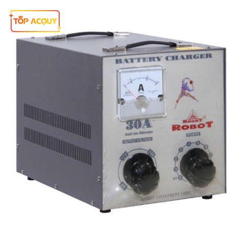SẠC ROBOT TĂNG GIẢM 30A 12V/24V/36VDC (DÂY ĐỒNG)