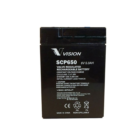 ẮC QUY VISION 6V - 5AH CP650