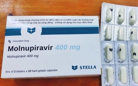 Bộ Y tế đã phân bổ hơn 400.000 liều Molnupiravir điều trị COVID-19 cho 53 địa phương