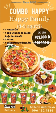 Combo Family ( 4-6) người