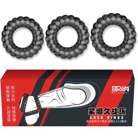 Vòng đeo dương vật Aichao Cock Ring Bộ 3s