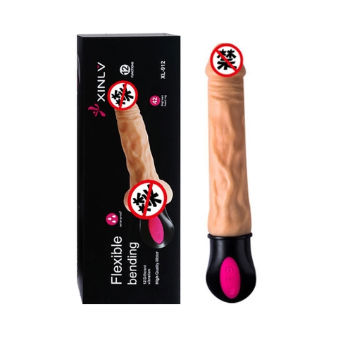 Dương vật giả XinLV Flexible Bending đa năng chính hãng