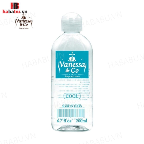 Gel bôi trơn Vanessa & Co Cold tinh chất bạc hà 200ml chính hãng