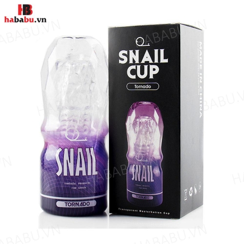 Cốc âm đạo trong suốt Snail Cup chính hãng