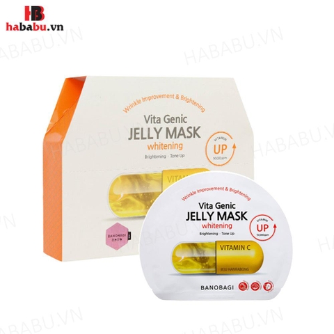 Mặt nạ Banobagi Genic Jelly Mask Vitamin C set 10 miếng chính hãng