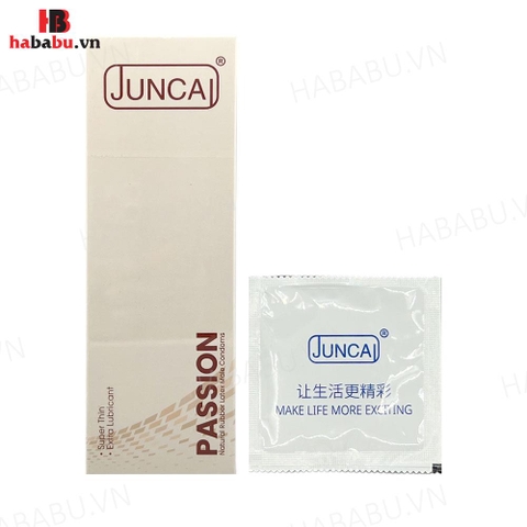 Bao cao su siêu mỏng Juncai Passion hộp 50 chiếc chính hãng