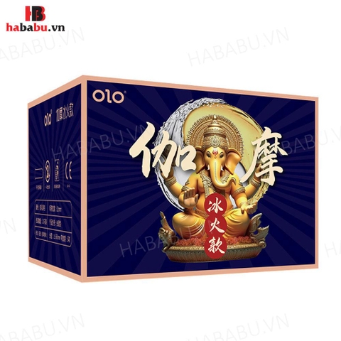 Bao cao su Olo Gama Voi Xanh kéo dài thời gian hộp 10 chiếc chính hãng