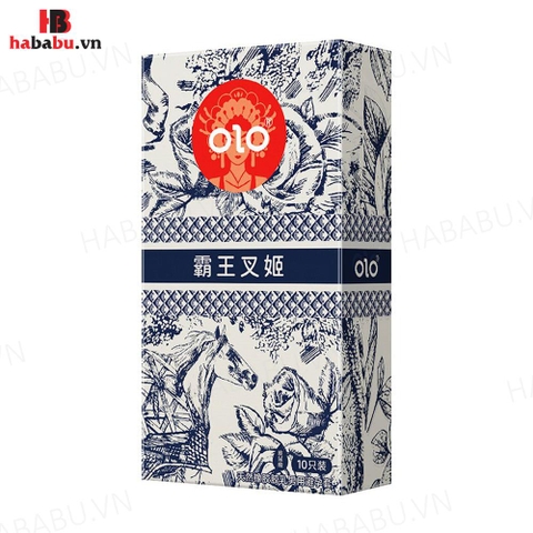 Bao cao su Olo Milk Tea Chagee hộp 10 chiếc siêu mỏng chính hãng