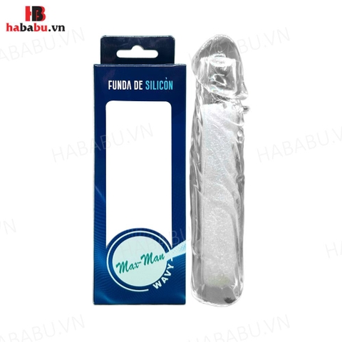 Bao cao su đôn dên silicone Đầu Gân tăng kích thước chính hãng