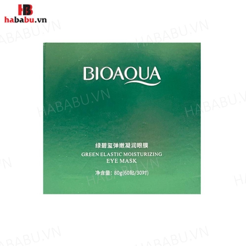 Mặt nạ mắt Bioaqua tảo biển 60 miếng 80gr chính hãng