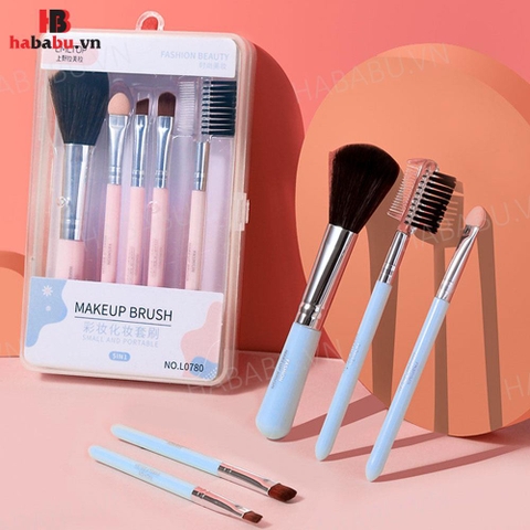 Bộ cọ trang điểm cá nhân LMLTOP Makeup Brush 5 món chính hãng