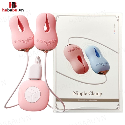 Kẹp ngực Roselex Nipple Clamp 10 chế độ tăng khoái cảm chính hãng