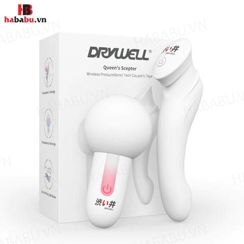 Chày rung hai đầu Drywell Queen’s Scepter massage chính hãng