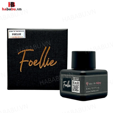 Nước hoa vùng kín Foellie Eau De Bijou Đen 5ml chính hãng