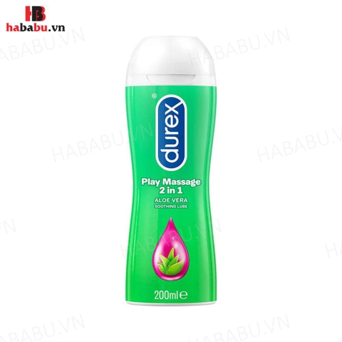 Gel bôi trơn Durex Play Massage 2in1 200ml chính hãng