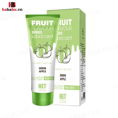 Gel bôi trơn Olo Sweet Secret Fruit Flavour hương táo 120ml chính hãng