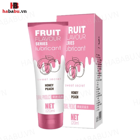 Gel bôi trơn Olo Sweet Secret Fruit Flavour hương đào 120ml chính hãng