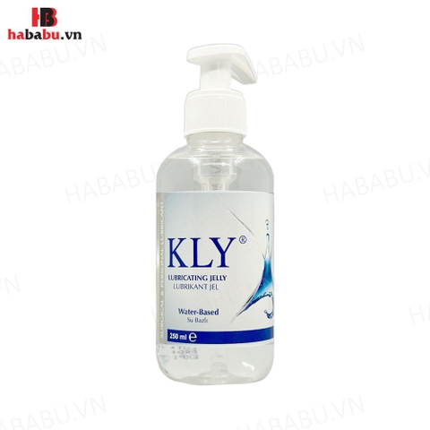 Gel bôi trơn gốc nước KLY chai 250ml chính hãng