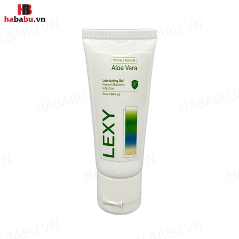 Gel bôi trơn tinh chất lô hội Lexy Aloe Vera 60gr chính hãng