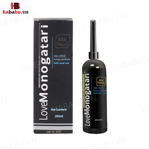 Gel bôi trơn hậu môn Love Monogatari chai 200ml chính hãng