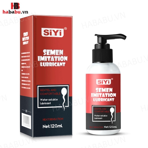 Gel bôi trơn SiYi Lubricant Đỏ Ấm Nóng 120ml chính hãng