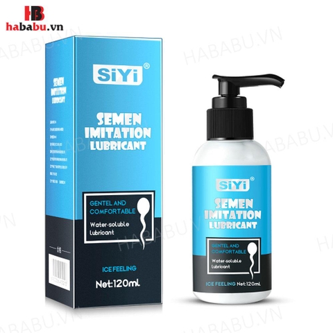 Gel bôi trơn SiYi Lubricant Xanh Dương Mát Lạnh 120ml chính hãng
