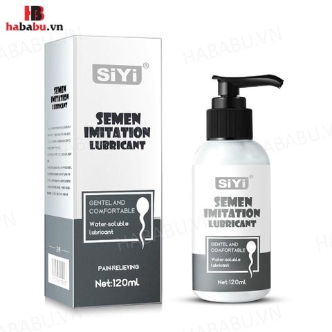Gel bôi trơn SiYi Lubricant Trắng Siêu Mượt 120ml chính hãng