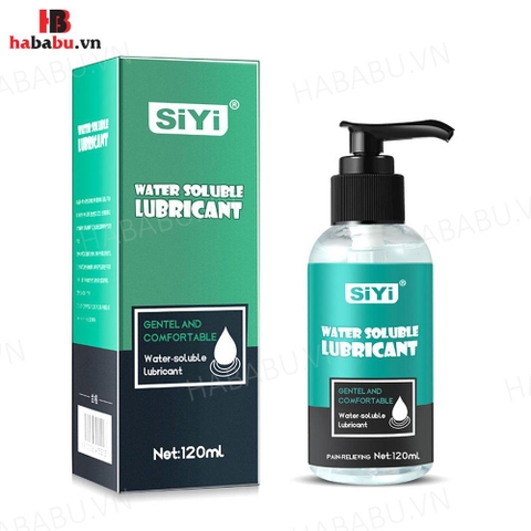 Gel bôi trơn SiYi Lubricant Xanh Lá Dưỡng Ẩm 120ml chính hãng