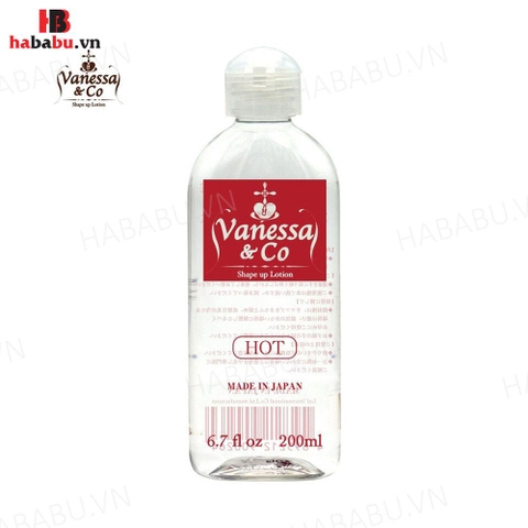 Gel bôi trơn Vanessa & Co Hot ấm nóng 200ml chính hãng