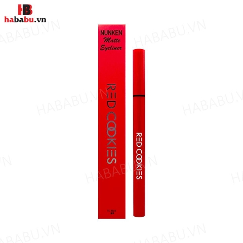 Kẻ mắt Matte Eyeliner Red Cookies 8gr chính hãng