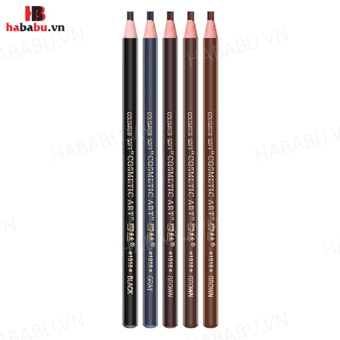 Chì xé kẻ mày Coloured Soft Cosmetic Art Eyebrow Pencil 1gr chính hãng
