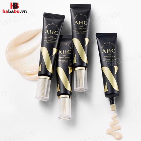 Kem dưỡng mắt AHC Ten Revolution Real Eye Cream đen 12ml chính hãng