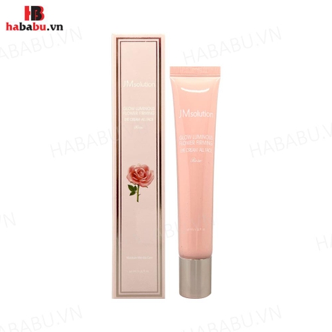 Kem dưỡng mắt JM Solution Glow Luminous Flower Firming Eye Cream 40ml tiêu chuẩn Hàn Quốc