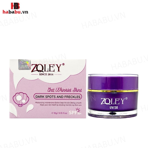 Kem dưỡng trắng Zoley Anti Wrinkles Skin Tím SPF30+ 10gr chính hãng