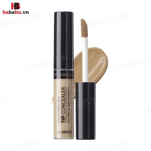 Kem Nền CKD The Saem Cover Perfection Tip Concealer Tone 1 Chính Hãng