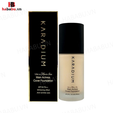 Kem nền Karadium Main Actress Cover Foundation 30ml chính hãng