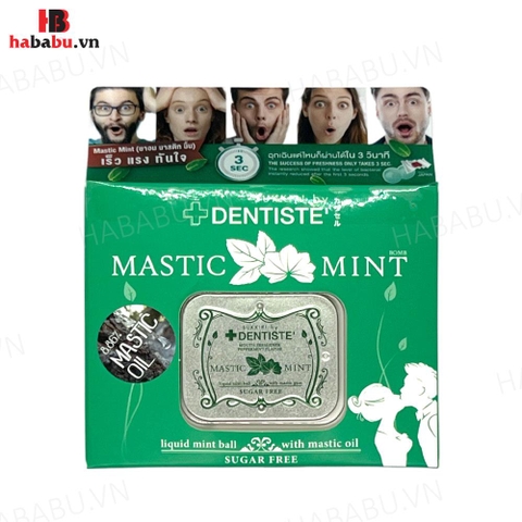 Kẹo Dentiste Mastic Mint (Love Mint) hộp 20 viên chính hãng