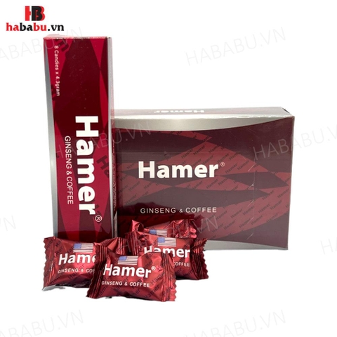 Kẹo sâm tăng cường sinh lý Hamer USA hộp 32 viên chính hãng