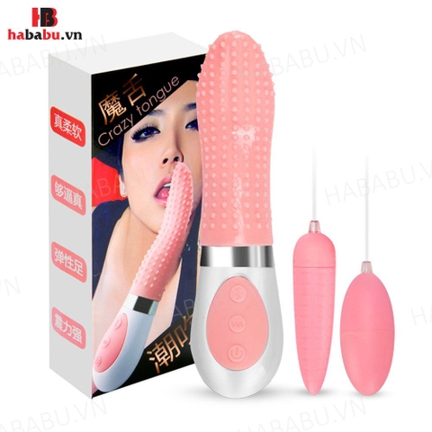 Lưỡi liếm massage Crazy Tongue chính hãng