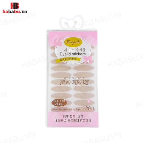 Miếng dán mí Trangzhi Eyelid 120 miếng chính hãng