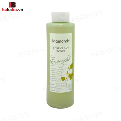 Nước hoa hồng ngừa mụn Mamonde diếp cá 250ml chính hãng