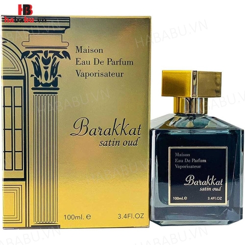 Nước hoa nữ Barakkat Satin Oud 100ml chính hãng