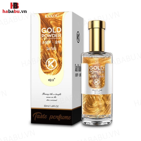 Nước Hoa Tăng Khoái Cảm Kakou Gold Powder San Paulo 50ml – Nam Vàng