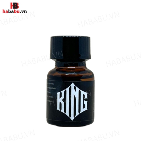 Nước ngửi Popper King Black tăng kích thích chai 10ml chính hãng