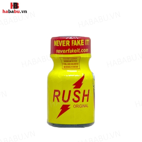 Nước ngửi Popper Rush vàng tăng kích thích chai 10ml chính hãng